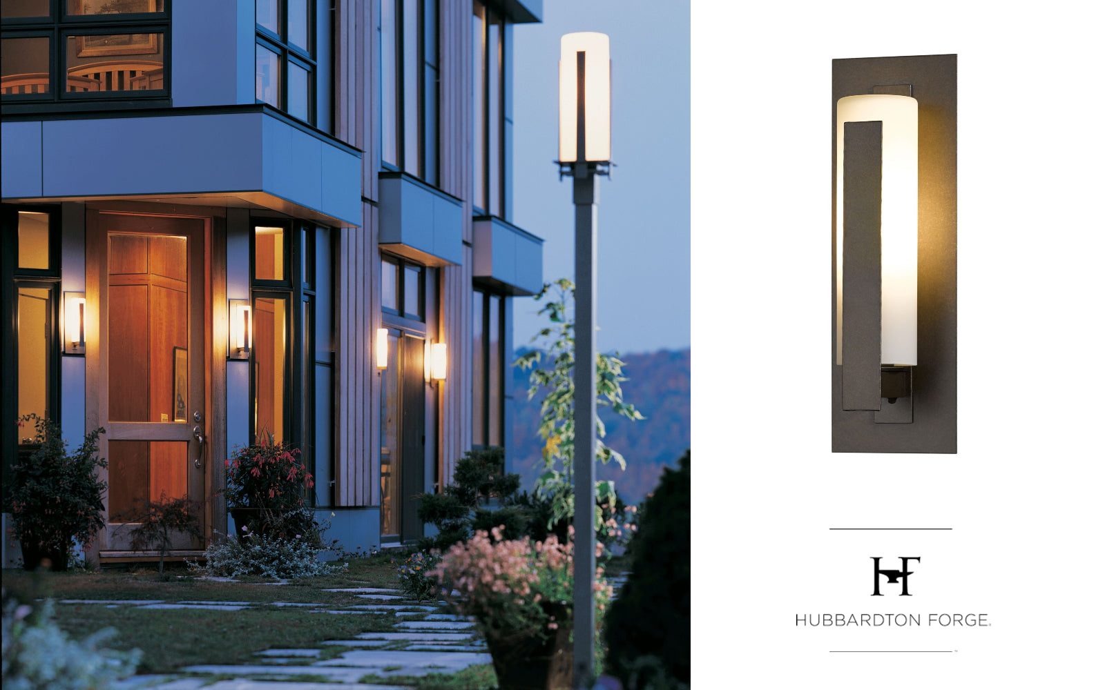 Vertical Bars Outdoor Sconce