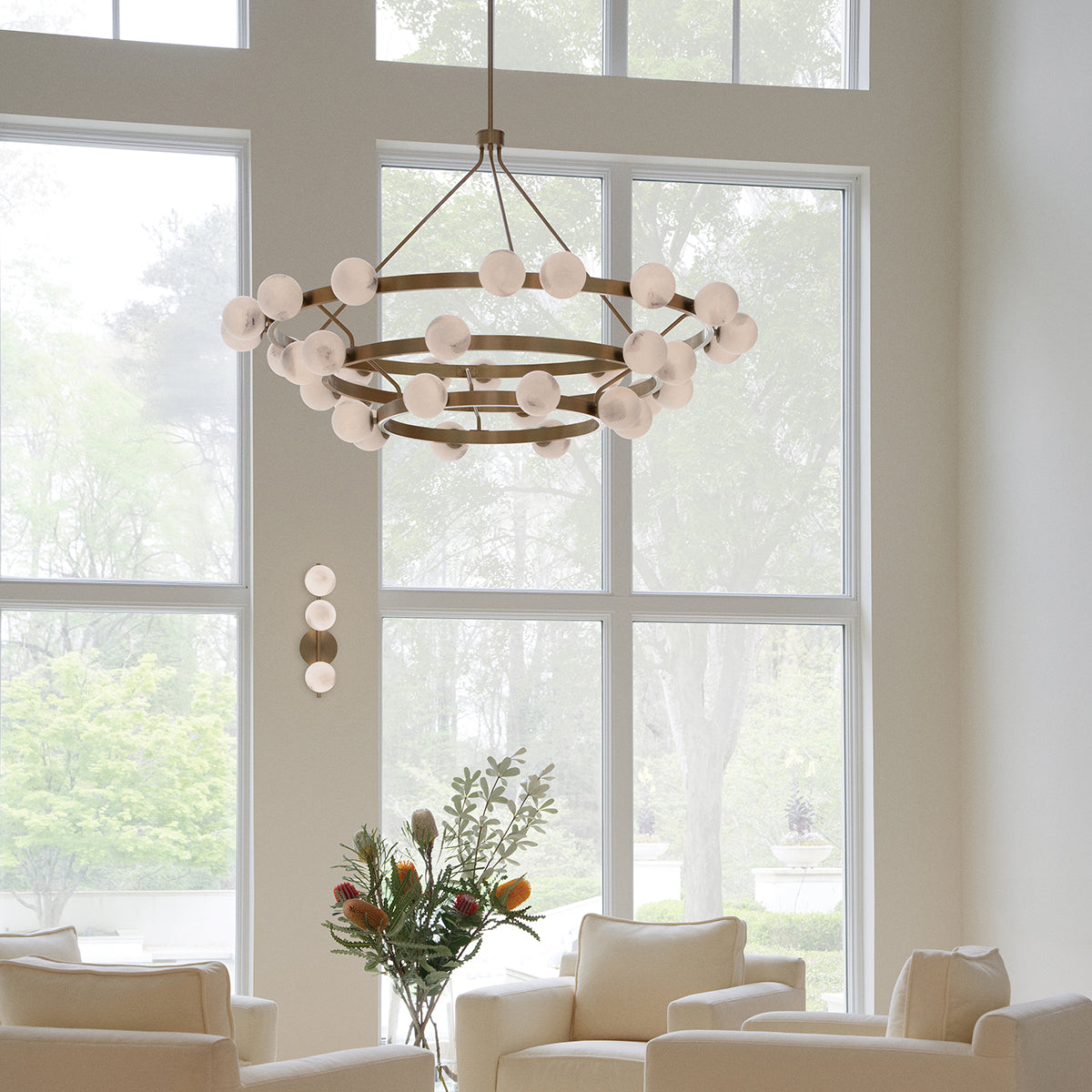 Selene 36L Double Extra Large Chandelier - FR41908LCB