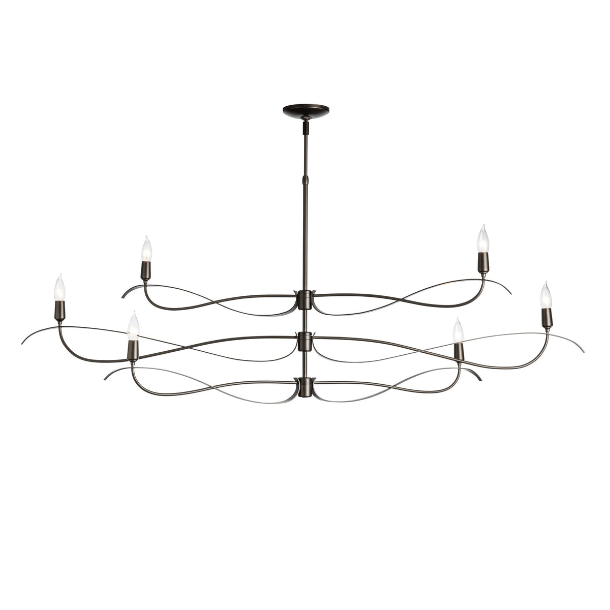 Hubbardton Forge Willow 6 Light Large Pendant