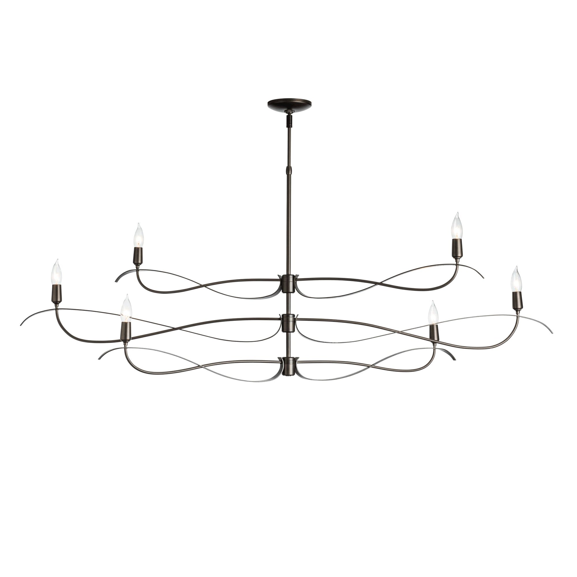 Hubbardton Forge Willow 6 Light Large Pendant