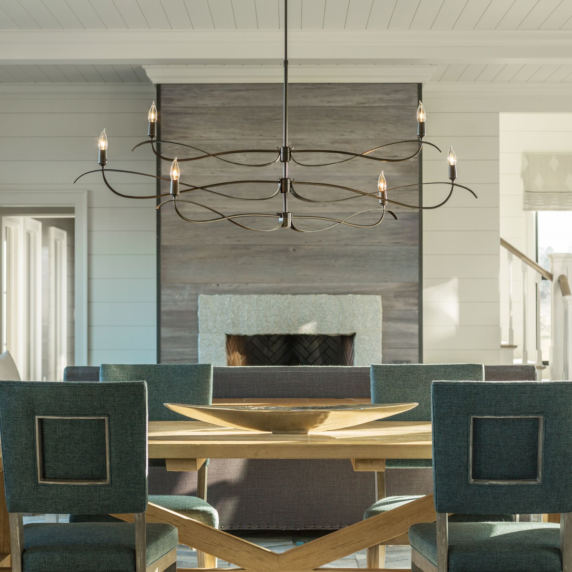 Hubbardton Forge Willow 6 Light Large Pendant