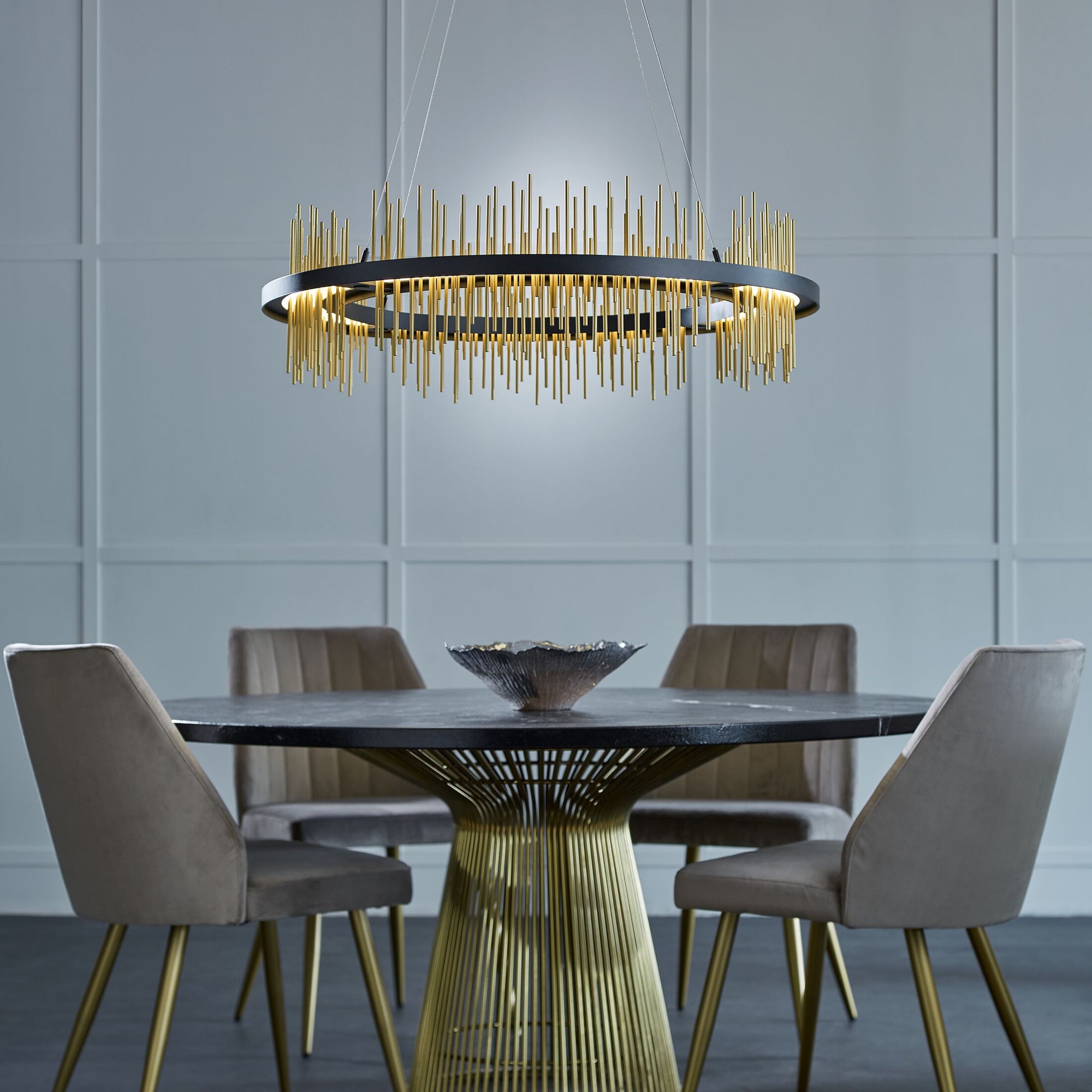 HUbbardton Forge Gossamer Circular LED Pendant