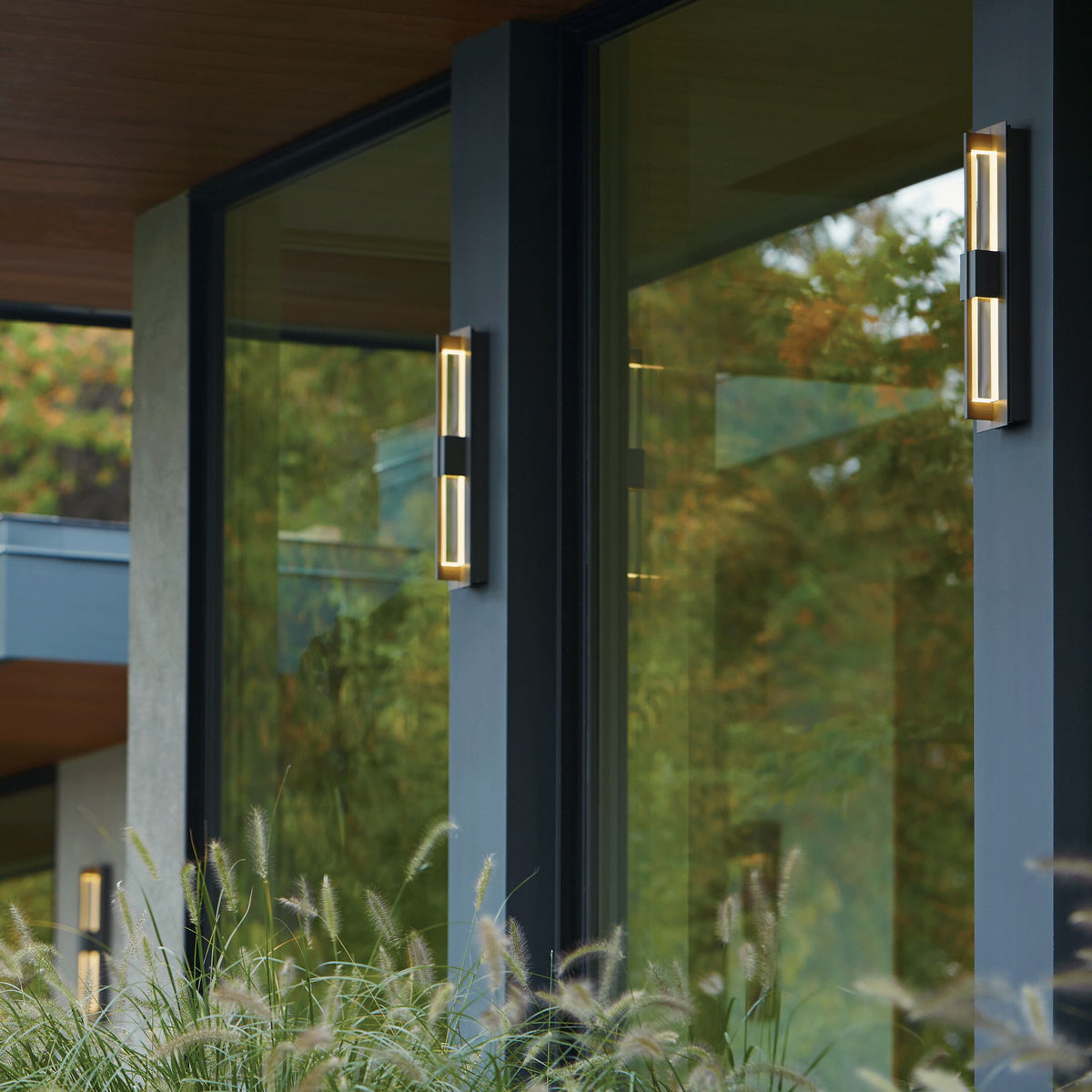 Hubbardton Forge Double Axis LED Outdoor Wall Sconce