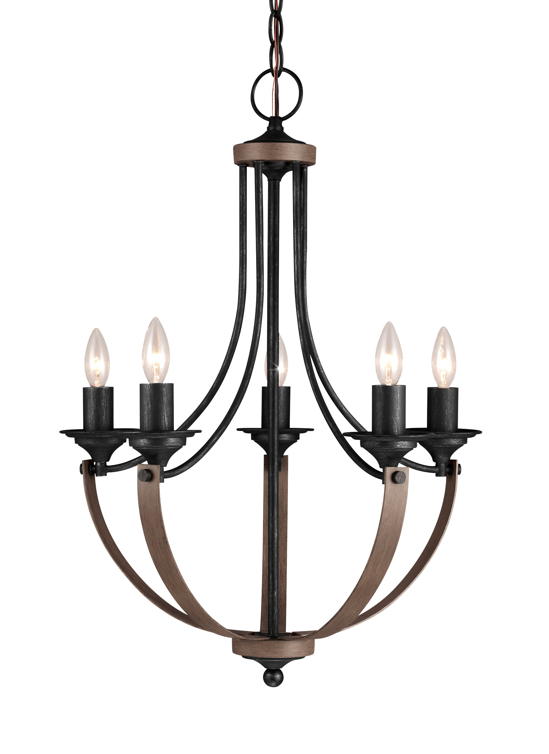 Corbeille Five Light Chandelier Sea Gull Collection