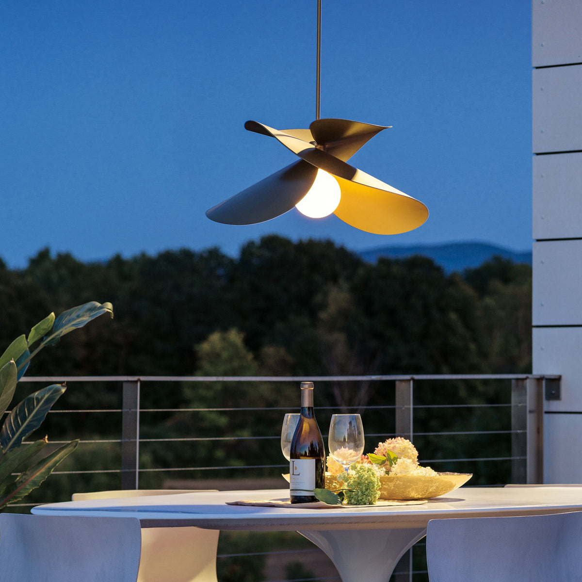 Hubbardton Forge Hibiscus Outdoor Pendant