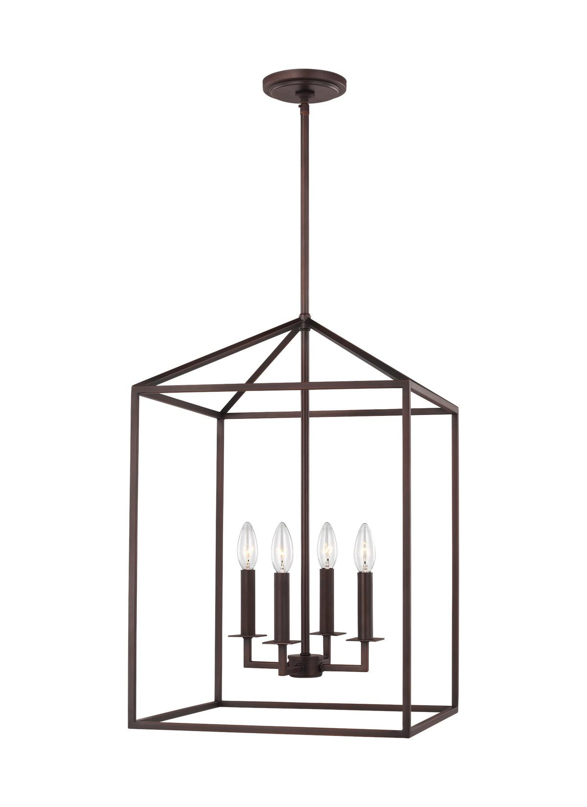 Perryton Medium Four Light Pendant Sea Gull Collection