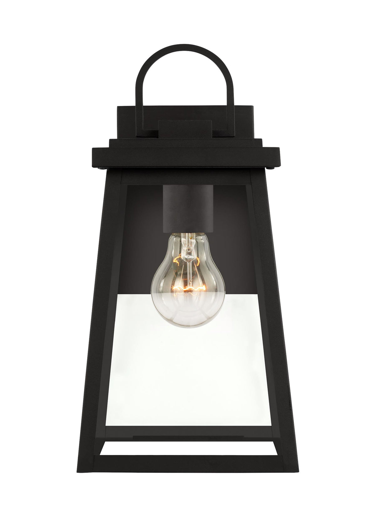 Generation Lighting, Founders Outdoor Wall Lantern, Black