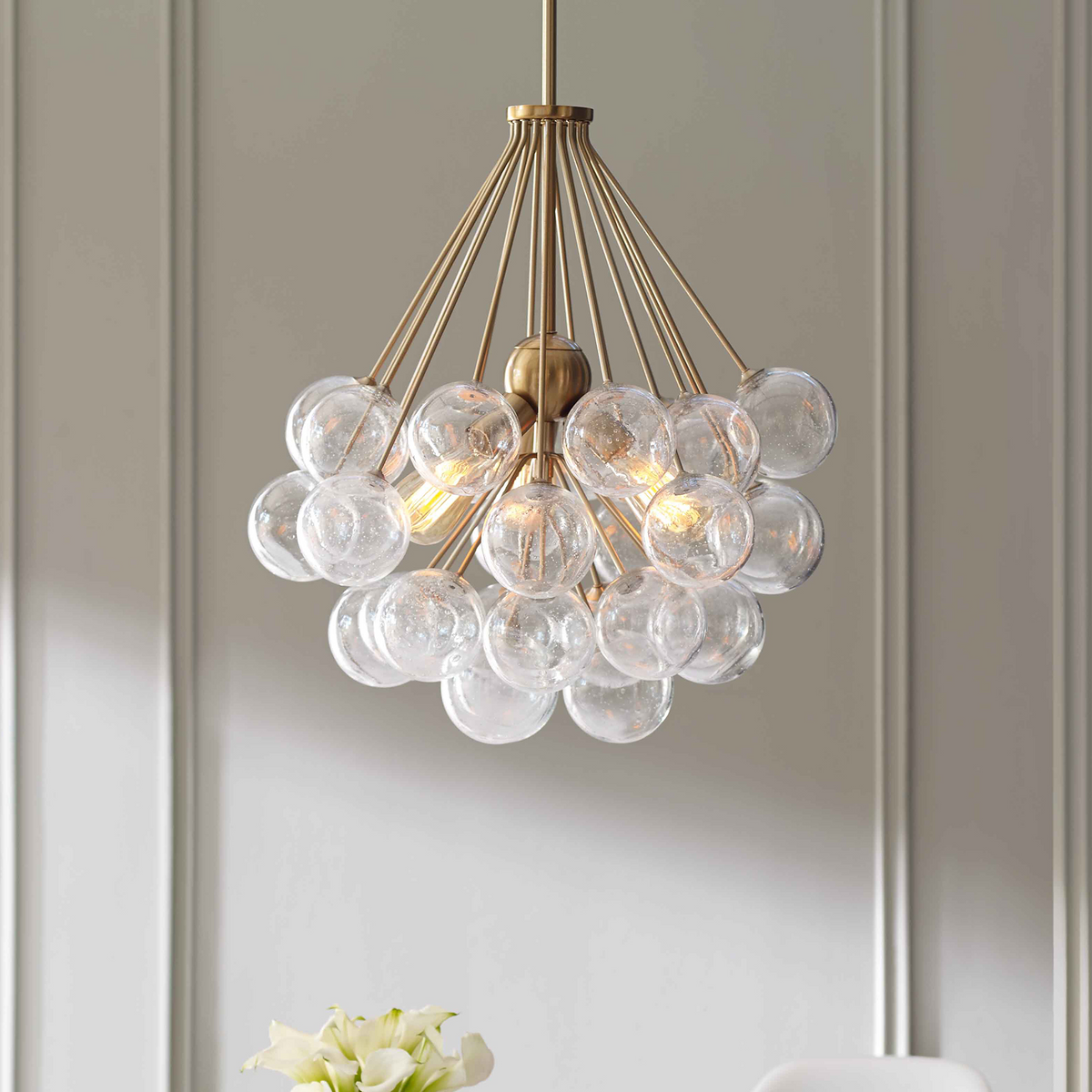 Bronzeville Three Light Pendant Sea Gull Collection