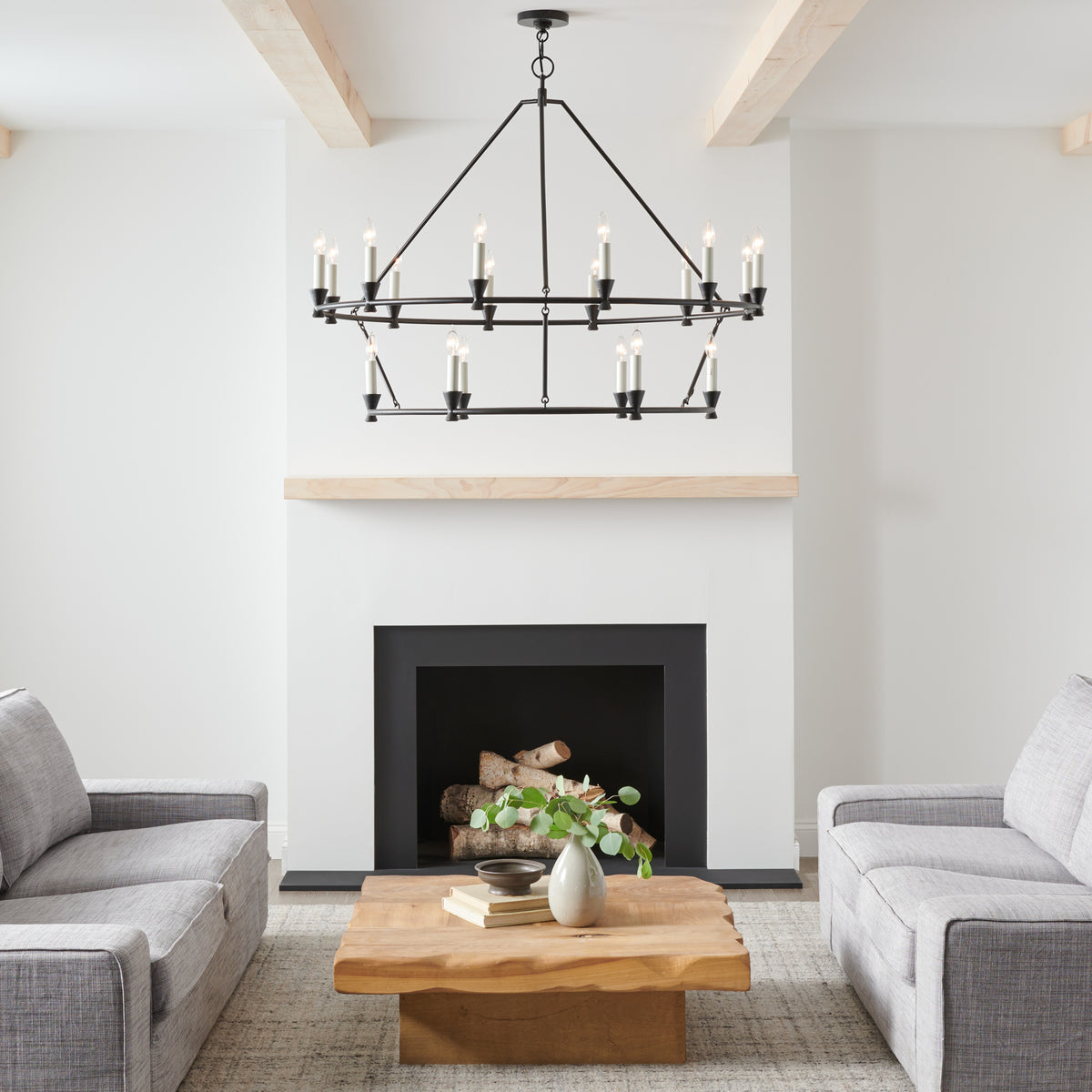 Chapman &amp; Myers Keystone Large Chandelier