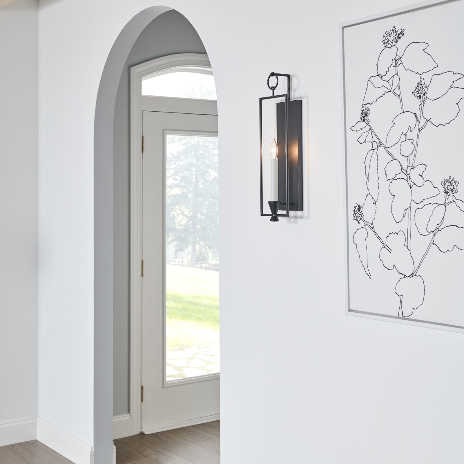 Chapman & Myers Keystone Sconce