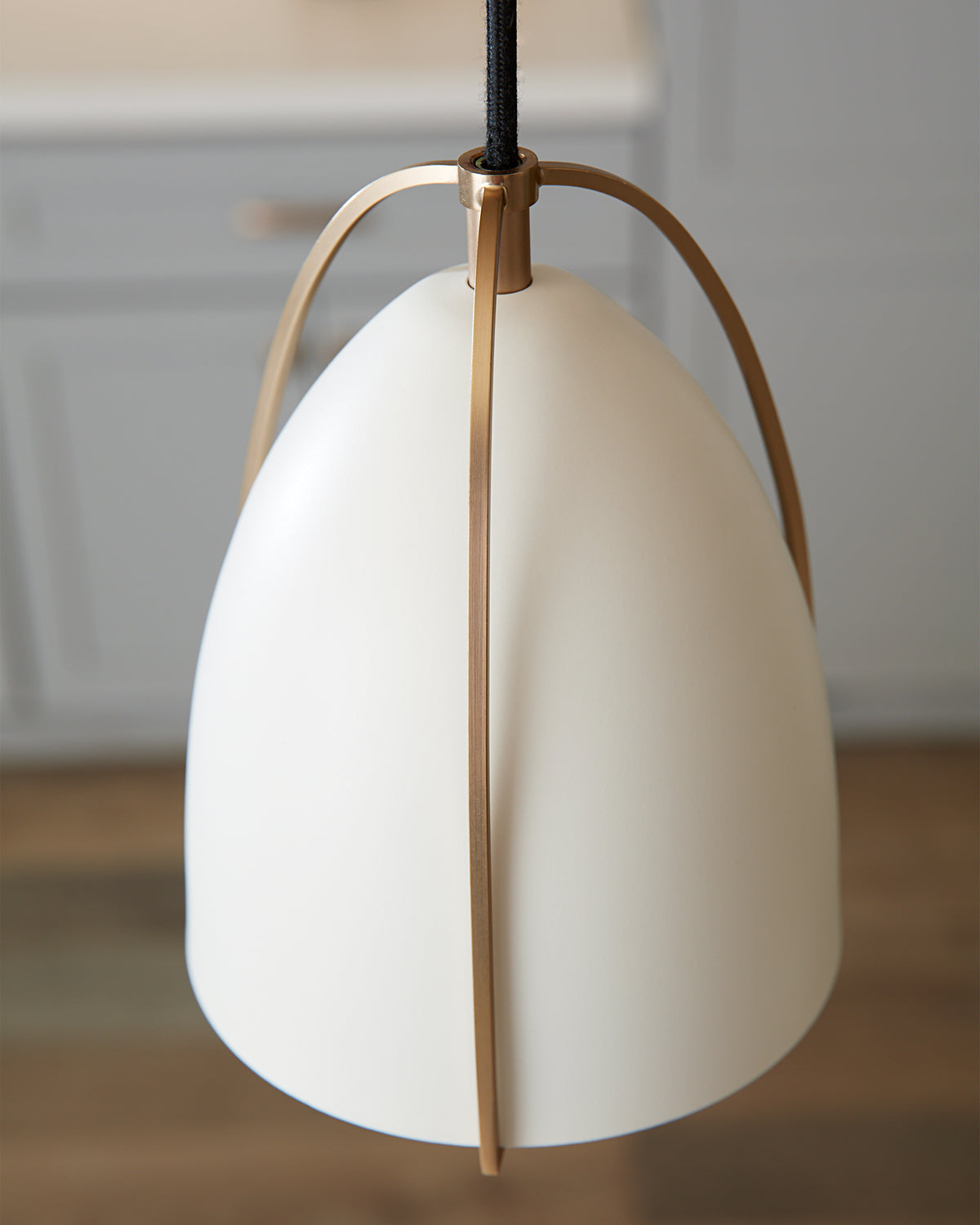 Generation Lighting, Norman One Light Mini-Pendant, Satin Brass