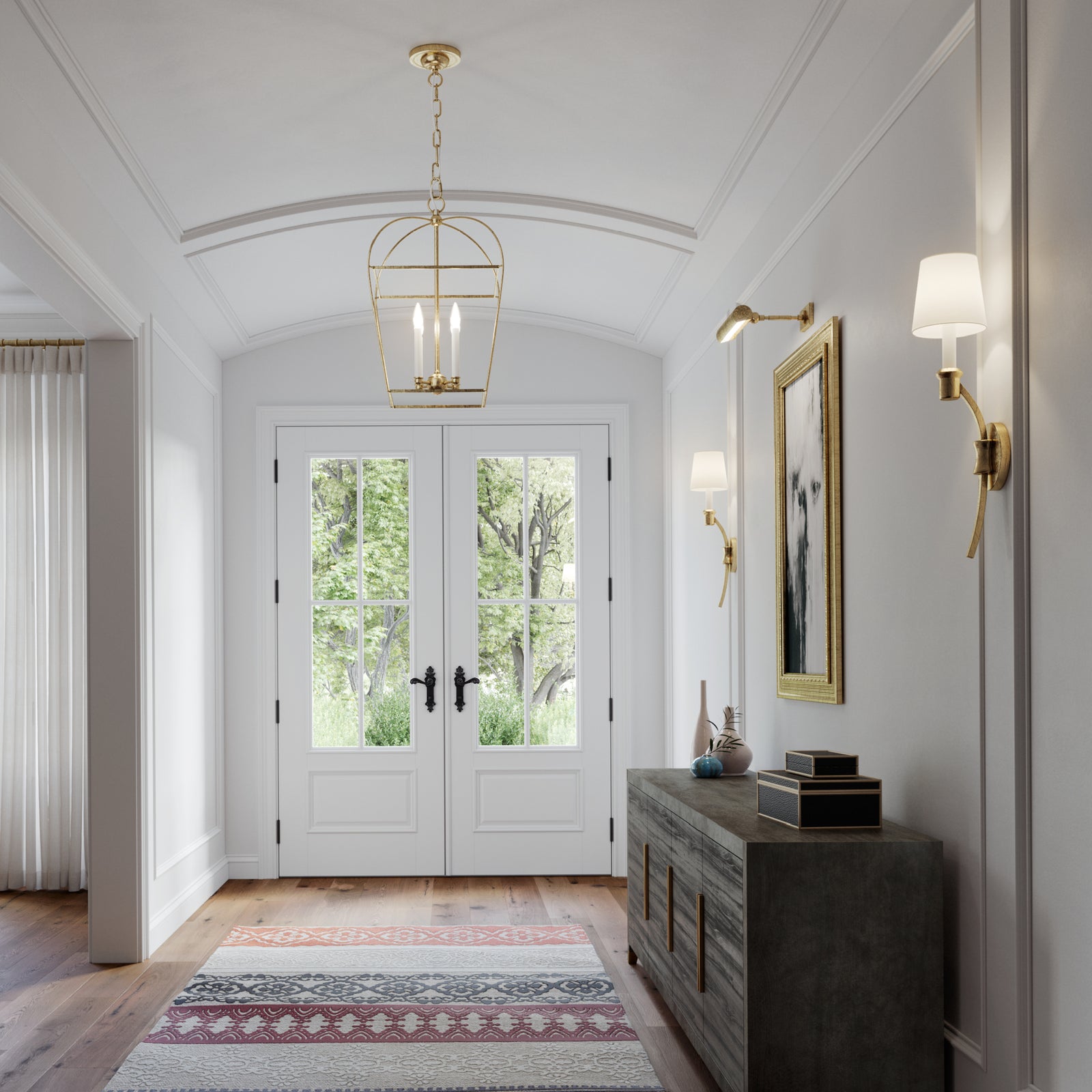 Chapman & Myers Stonington Medium Lantern