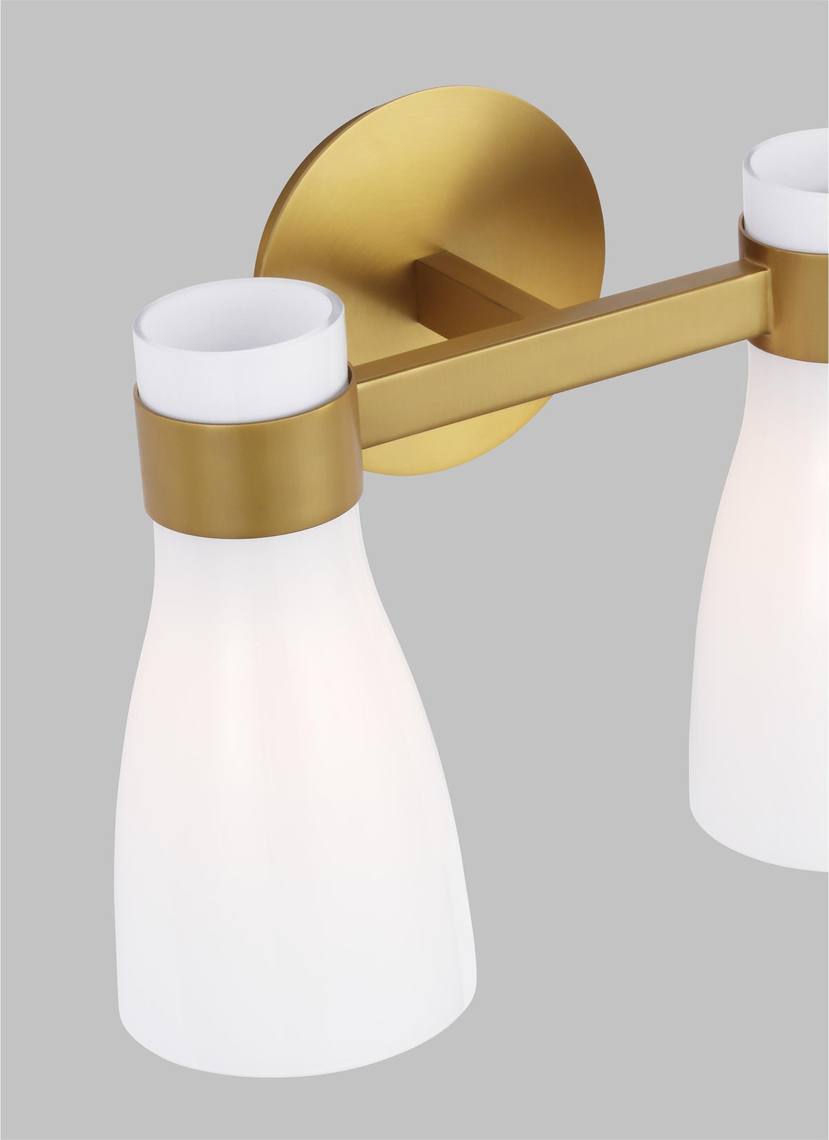 Generation Lighting - Moritz Two Light Vanity - Burnished Brass