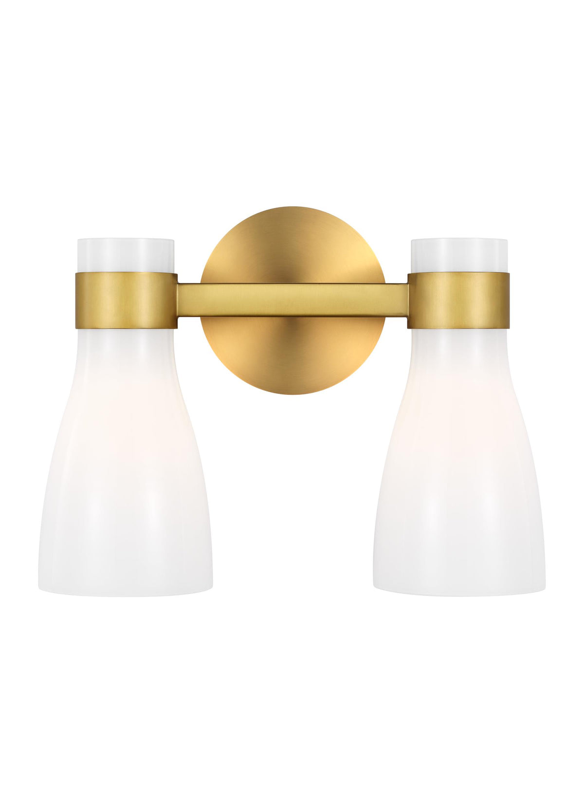 Generation Lighting - Moritz Two Light Vanity - Burnished Brass