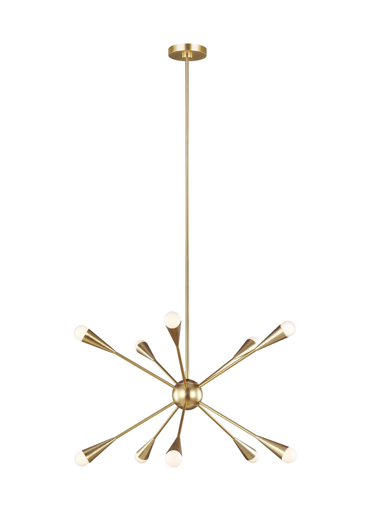 Generation Lighting, Jax Chandelier, Burnished Brass