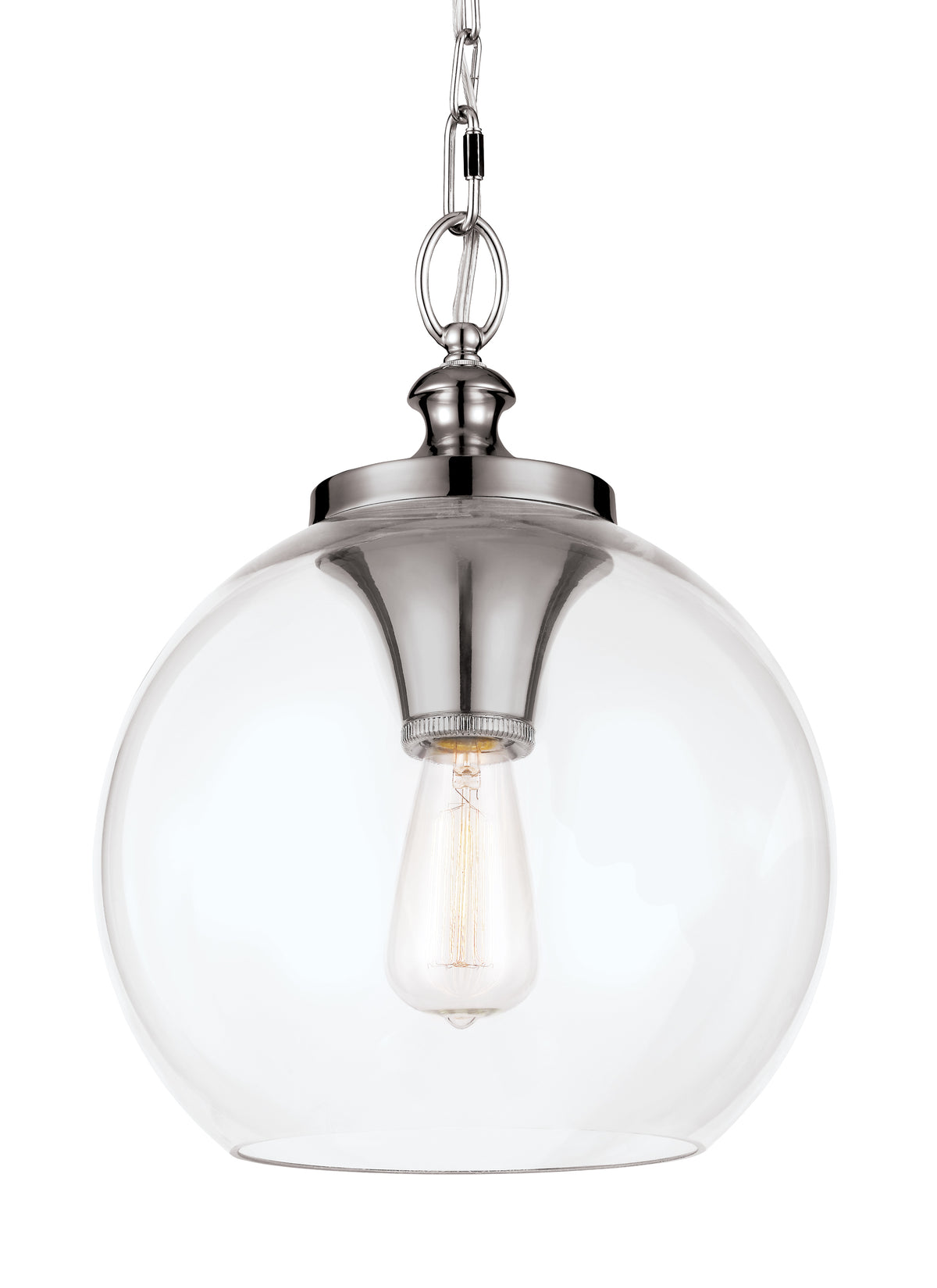 Feiss Tabby Clear Glass Pendant