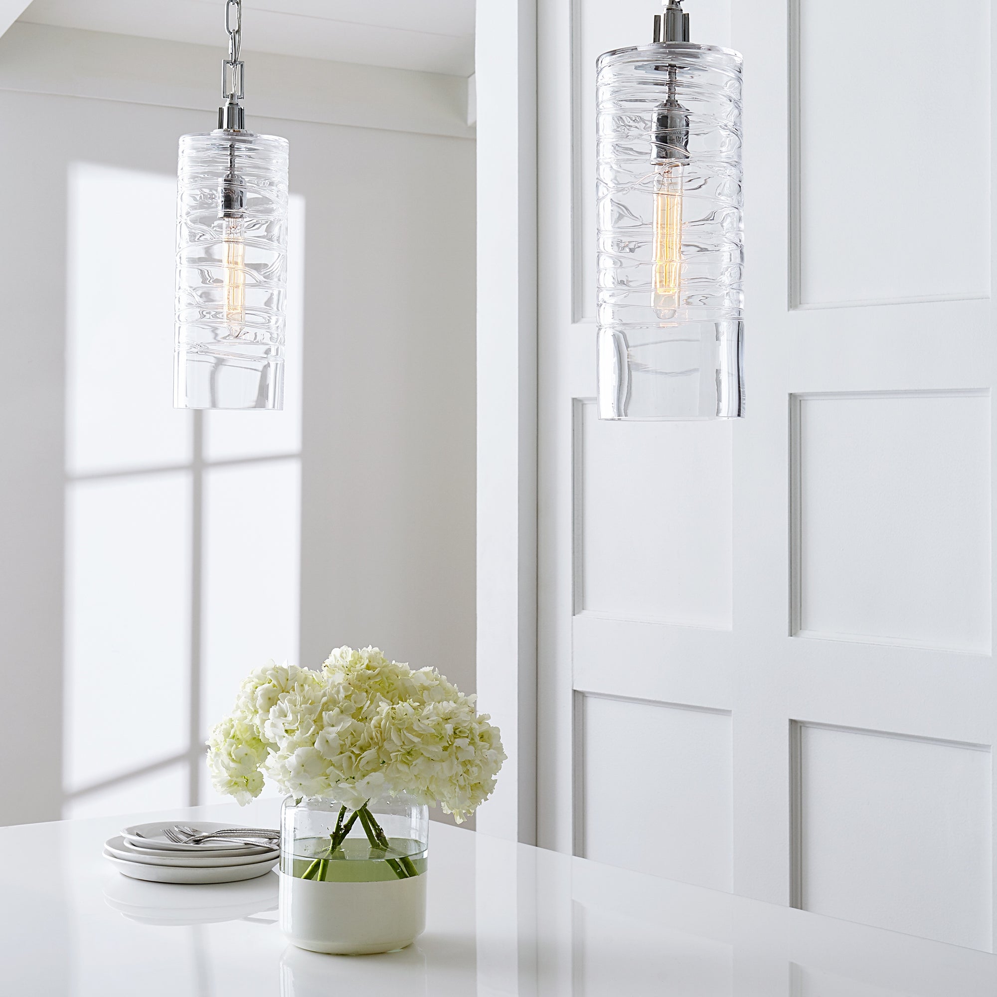 Feiss Elmore Cylinder Pendant