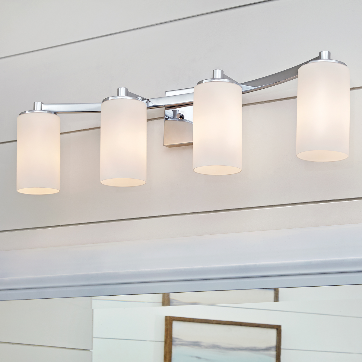 Hettinger Four Light Wall Sconce Sea Gull Collection 