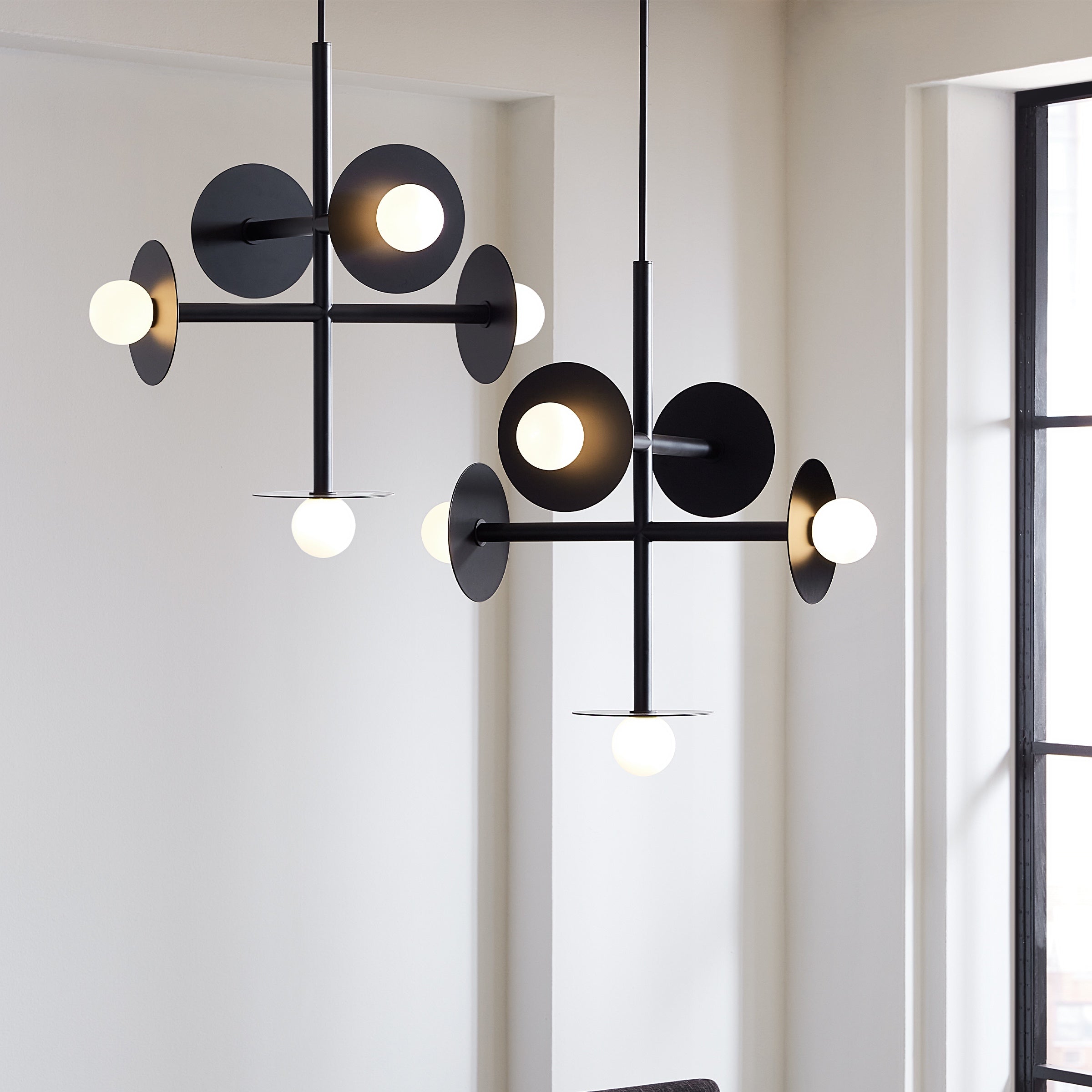 Nodes Large Chandelier Urban Lighting Design