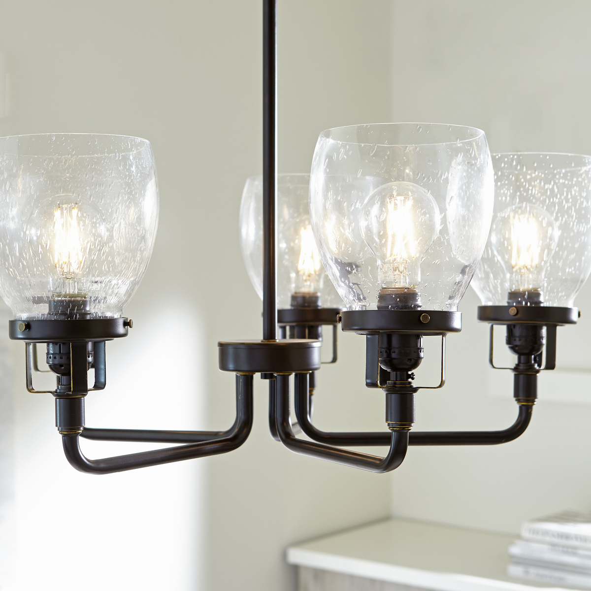 Belton Five Light Up Chandelier Sea Gull Collection