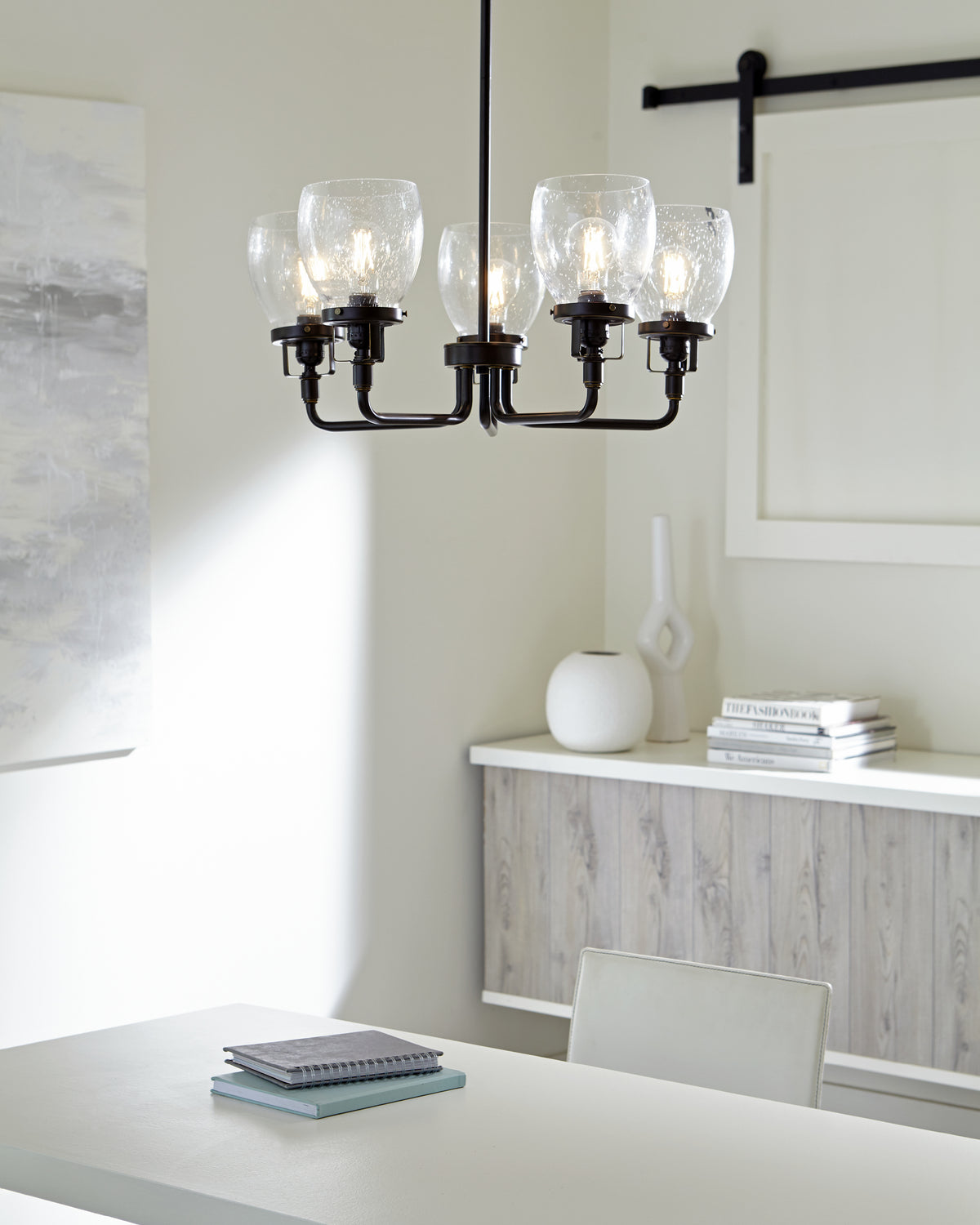 Belton Five Light Up Chandelier Sea Gull Collection