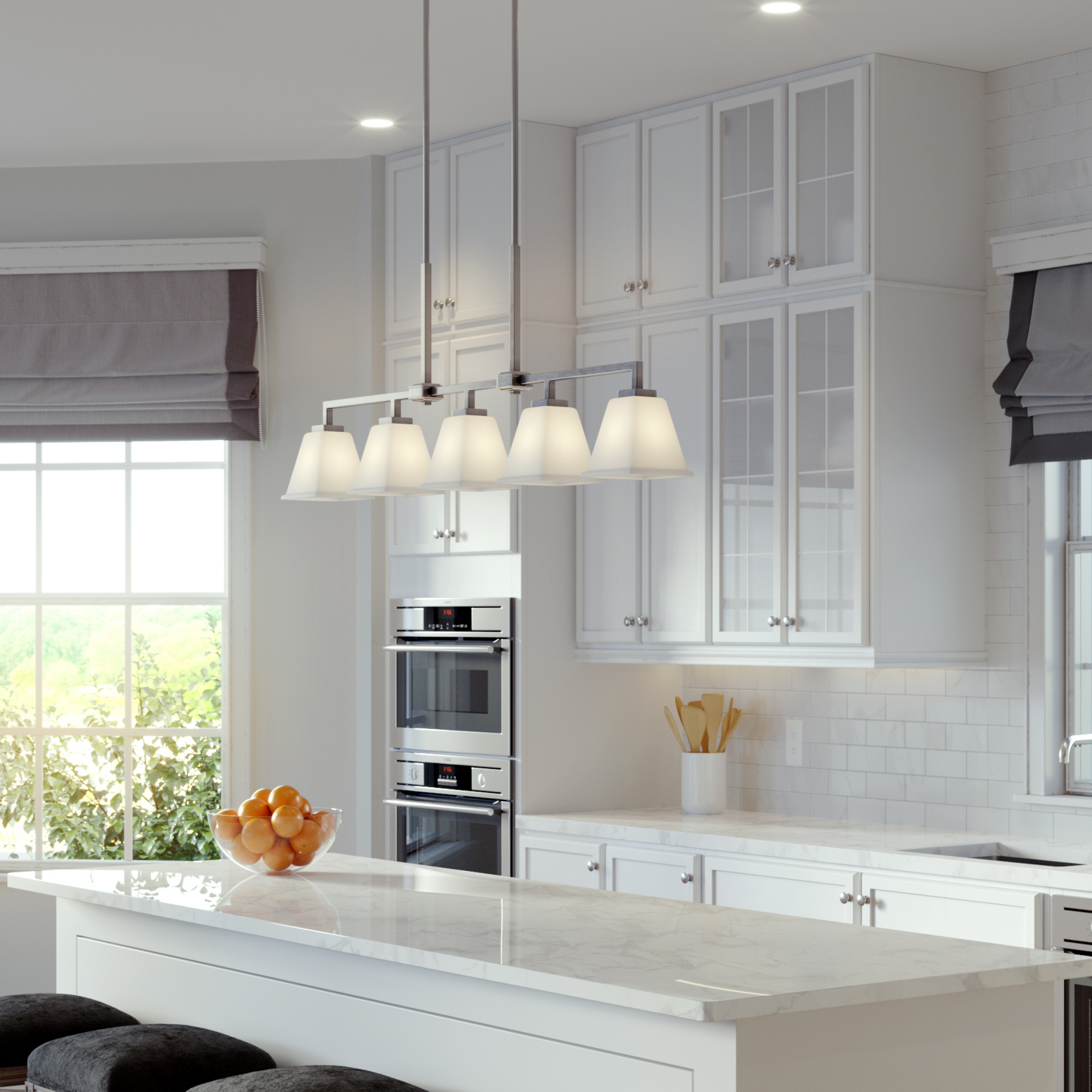 Oaks decor black kitchen island lighting mc1012 cheap