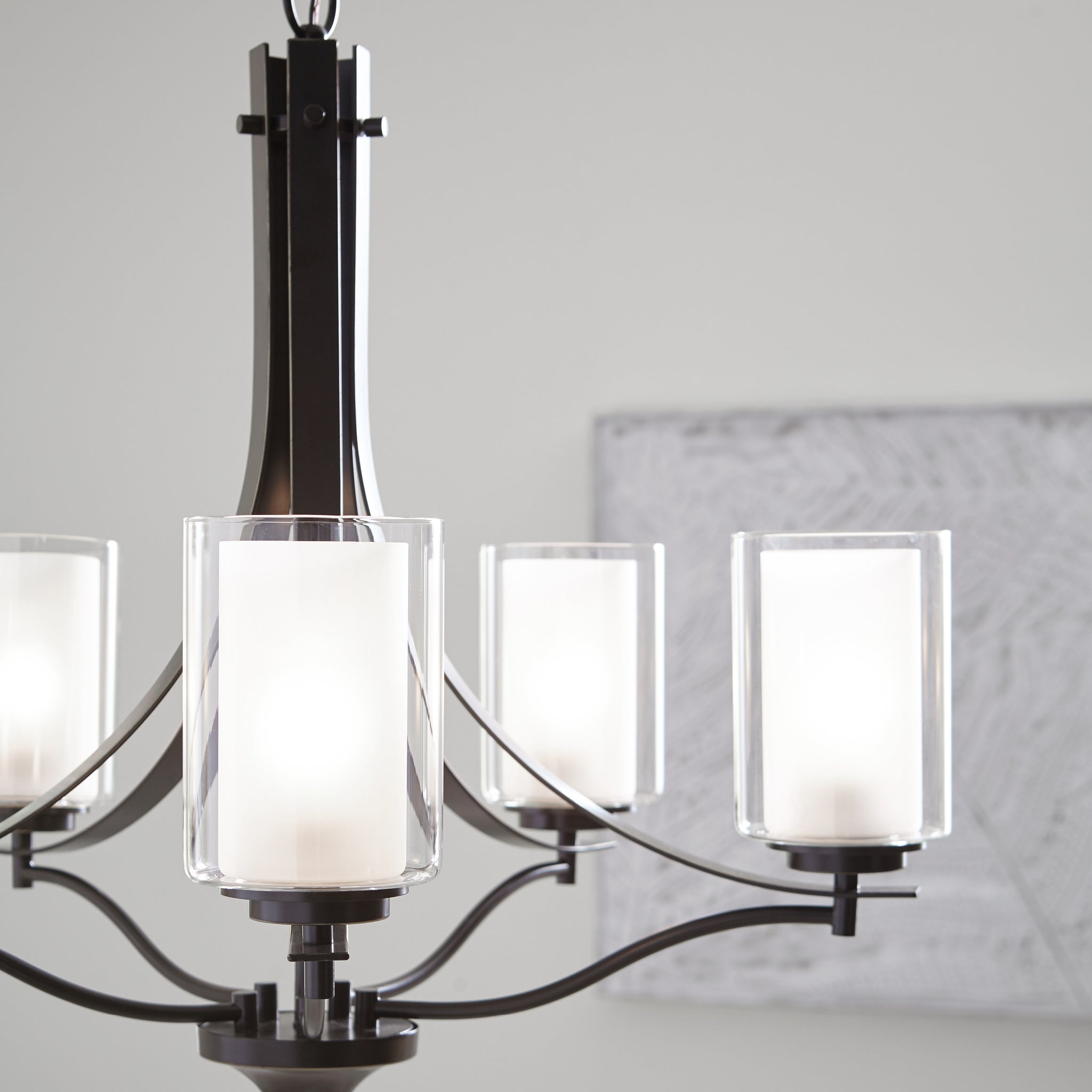 Five on sale light chandelier
