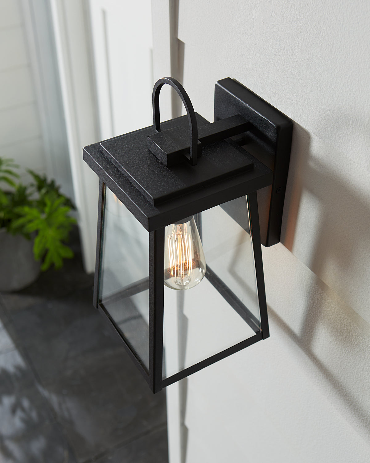 Founders Medium One Light Outdoor Wall Lantern