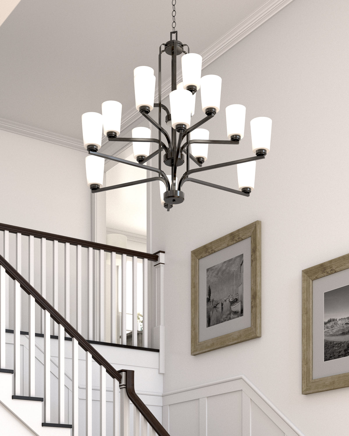 Franport Fifteen Light Chandelier Sea Gull Collection