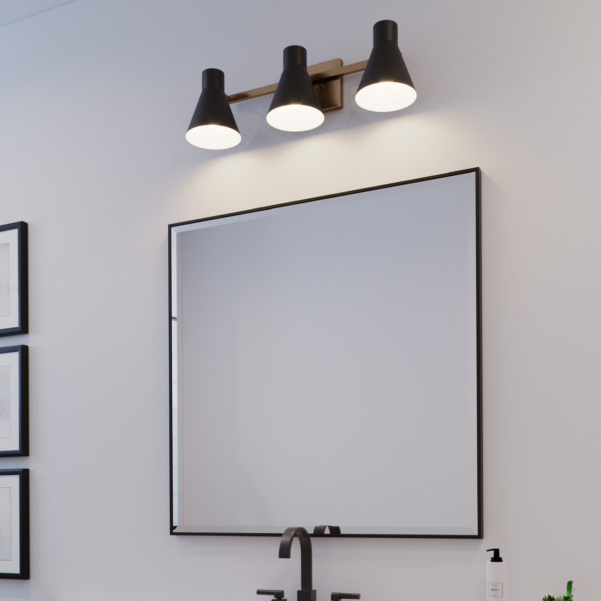 Towner Three Light Wall Sconce Sea Gull Collection