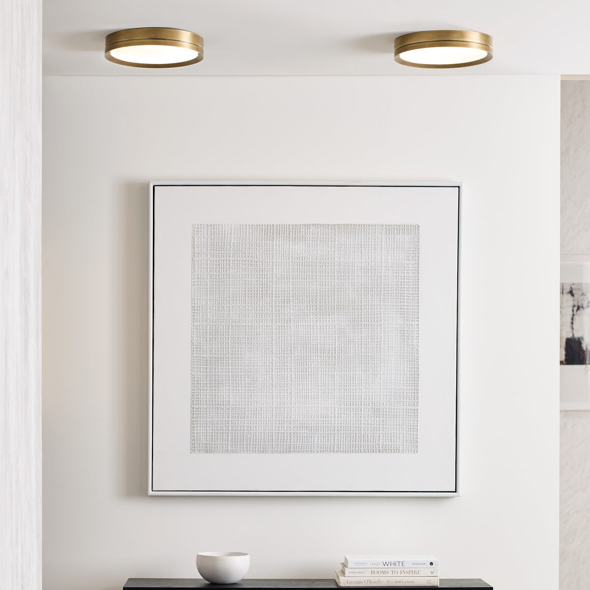 Sean Lavin Finch Round Flush Mount