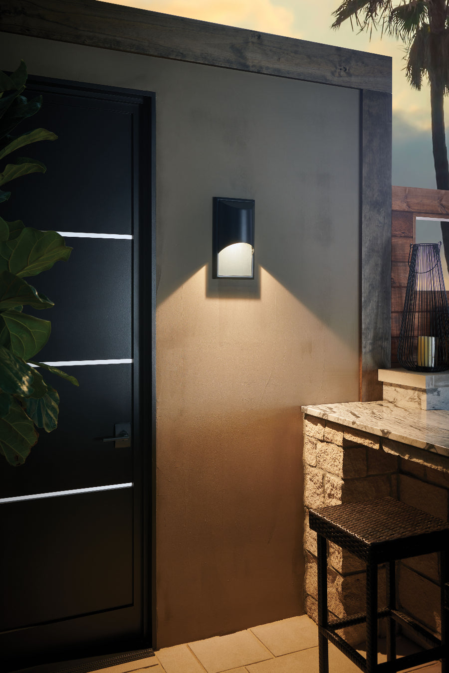 Hubbardton Forge Cascade LED Outdoor Wall Light