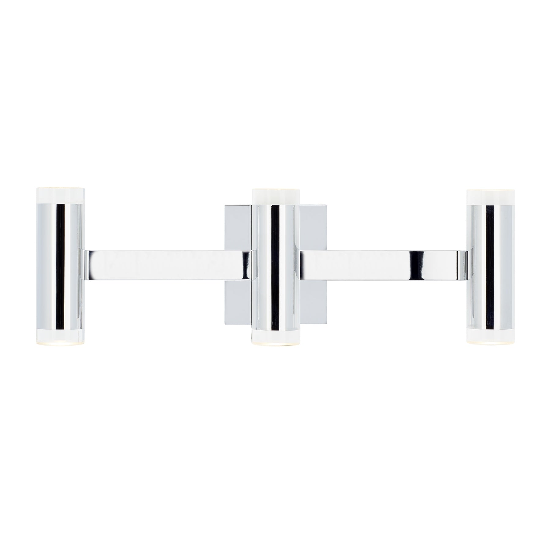 Shallow outlet wall sconce